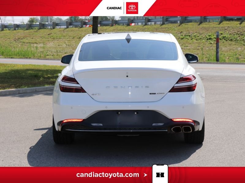 2022 Genesis G70 White Blainville - photo #8