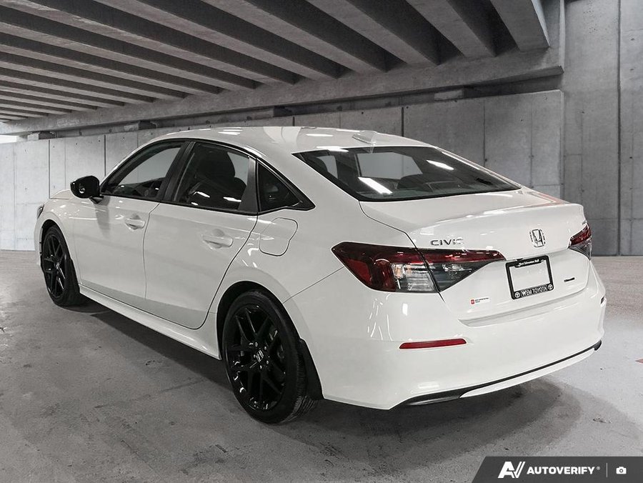 2025 Honda Civic Sedan Hybrid 2025 White