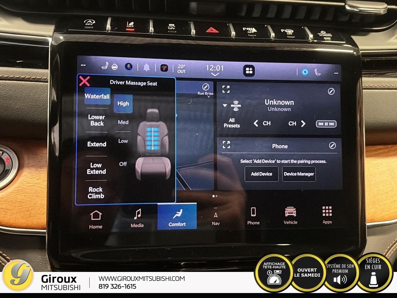 JEEP GRAND CHEROKEE L SUMMIT 2024 Bleu Sainte-Agathe-des-Monts - photo #20