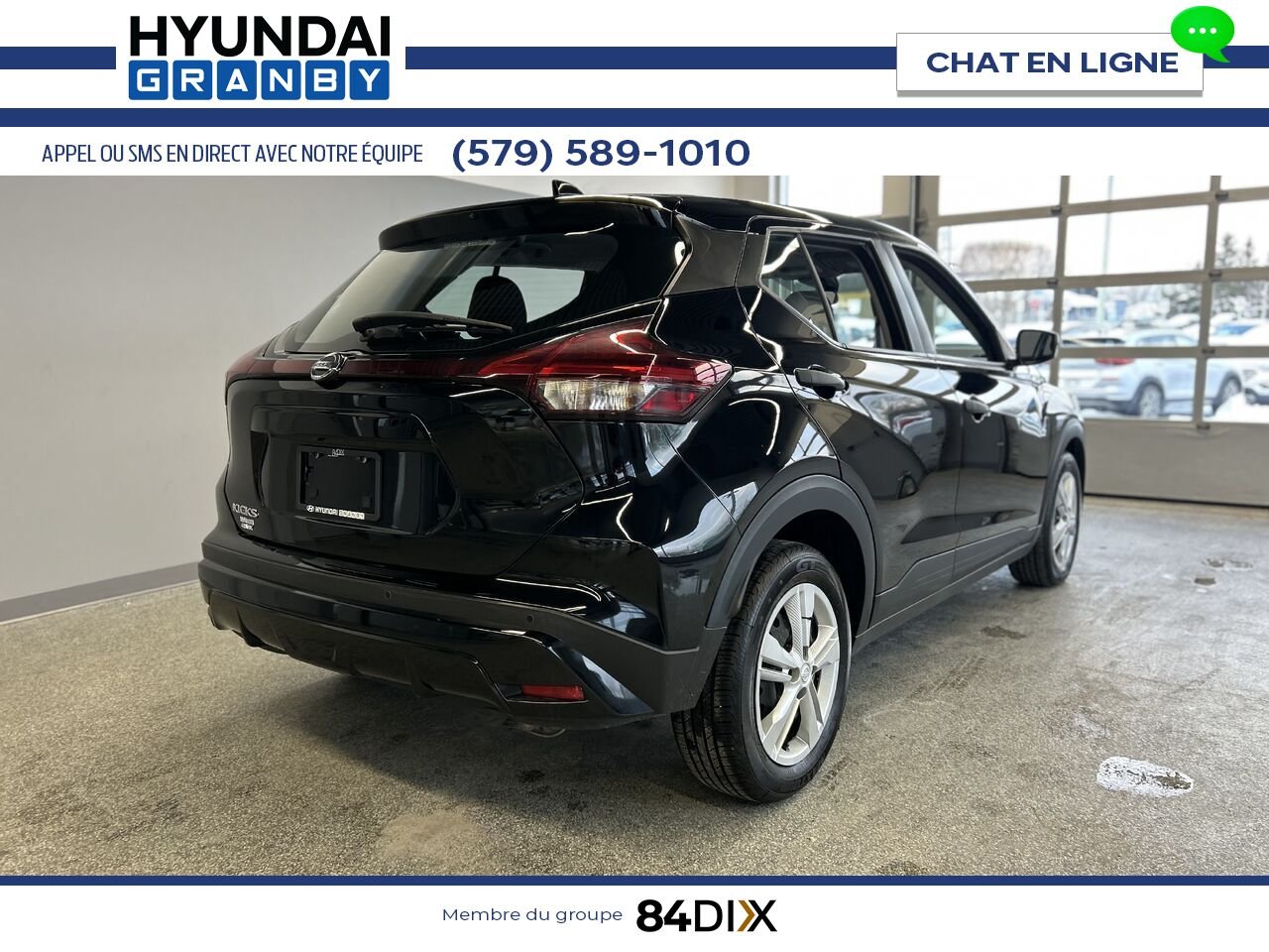 Nissan Kicks 2021 Noir Granby - photo #6