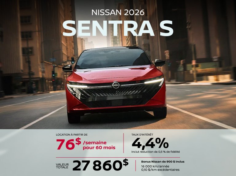 Nissan blainville Accueil juin Sentra S