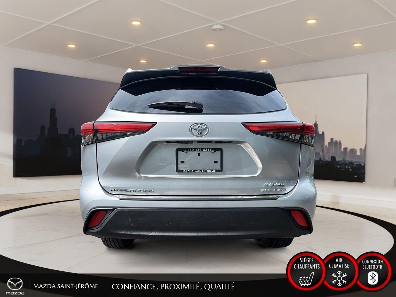 Toyota Highlander 2022 Argent Saint-Jérôme - photo #6