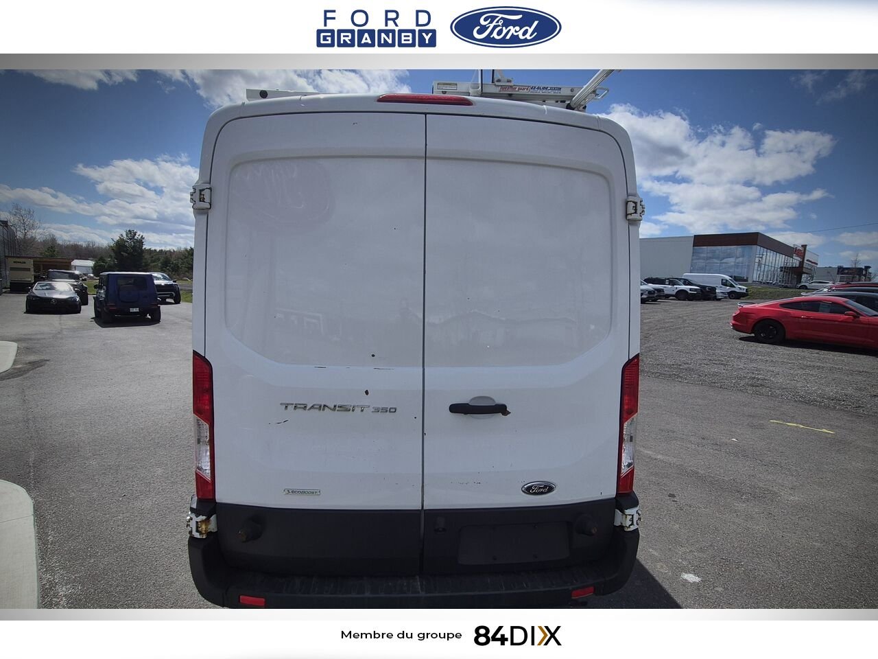 Ford Transit fourgon utilitaire 2015 Blanc Granby - photo #5