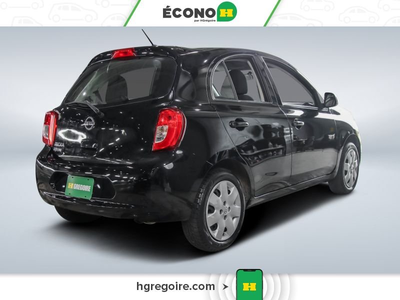 Nissan MICRA 821043 | S AUTO GR ÉLEC A/C BLUETOOTH 2018 Noir Laval - photo #6