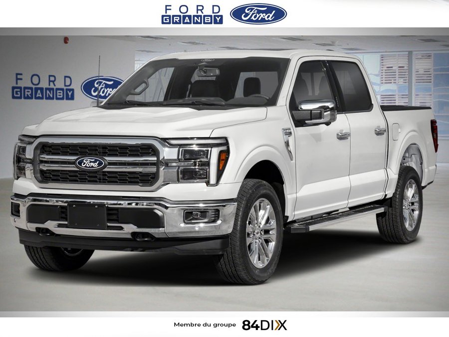 Ford F-150 LARIAT cabine SuperCrew 4RM caisse de 5,5 pi 2026 Blanc Oxford
