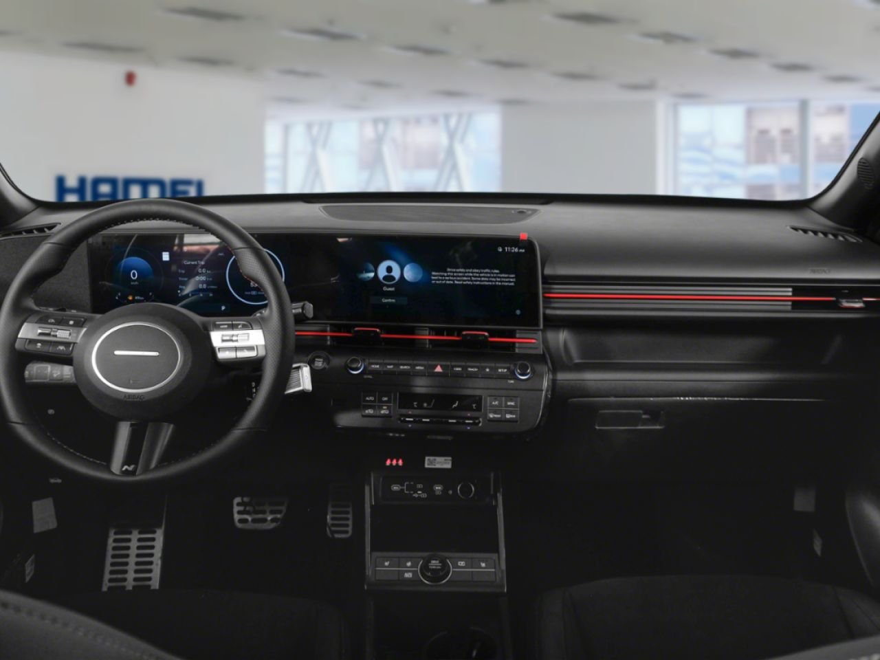 HYUNDAI Kona 2026 Blanc Atlas avec toit Noir abyssal Saint-Eustache - photo #2