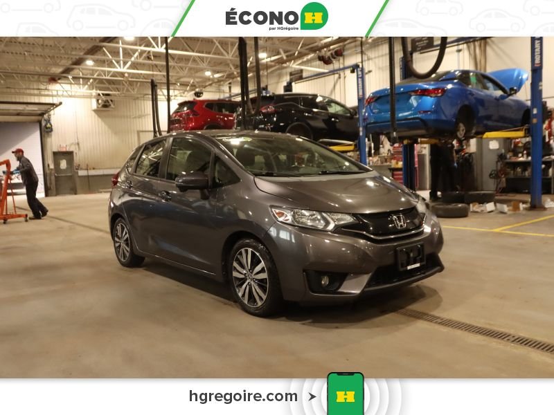Honda Fit 821506 | EX-L AUTO A/C CUIR TOIT NAV MAGS 2015 Gris Laval - photo #0