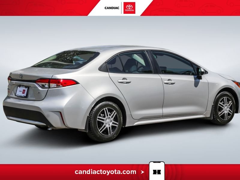 Toyota Corolla TR04154 | LE BAS KM - CAM DE RECUL - AIR CLIMATISE - VITRE E 2022 Argent Laval - photo #8