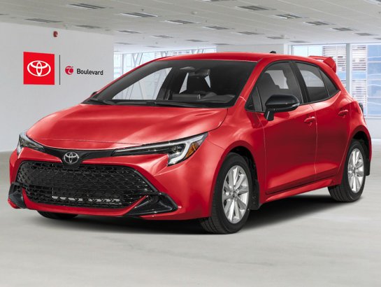 2026 TOYOTA Corolla Hatchback 2026 Finish Line Red