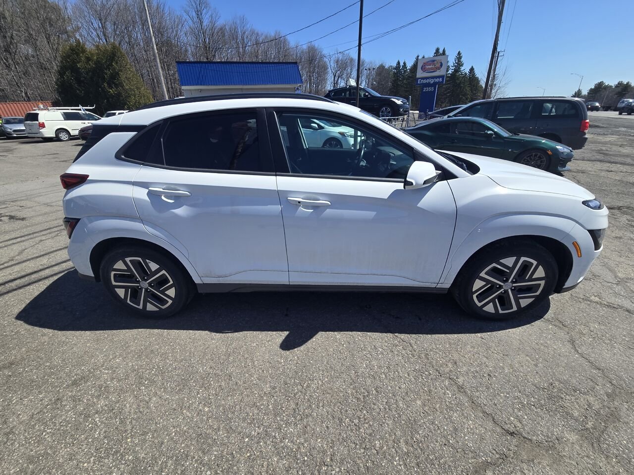 Hyundai Kona électrique 2023 Blanc Longueuil, - photo #5