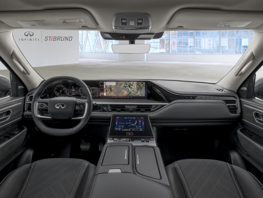 INFINITI QX80 2026 2026 Blanc radiant triple couche nacré