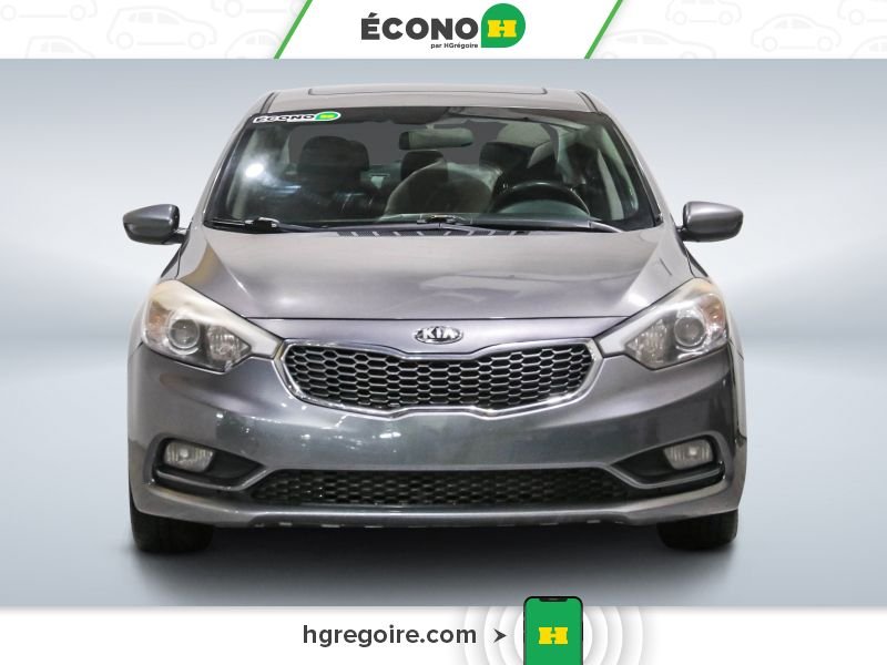 Kia Forte 821159 | LX+ AUTO A/C GR ELECT TOIT BLUETOOTH 2016 Gris Laval - photo #1