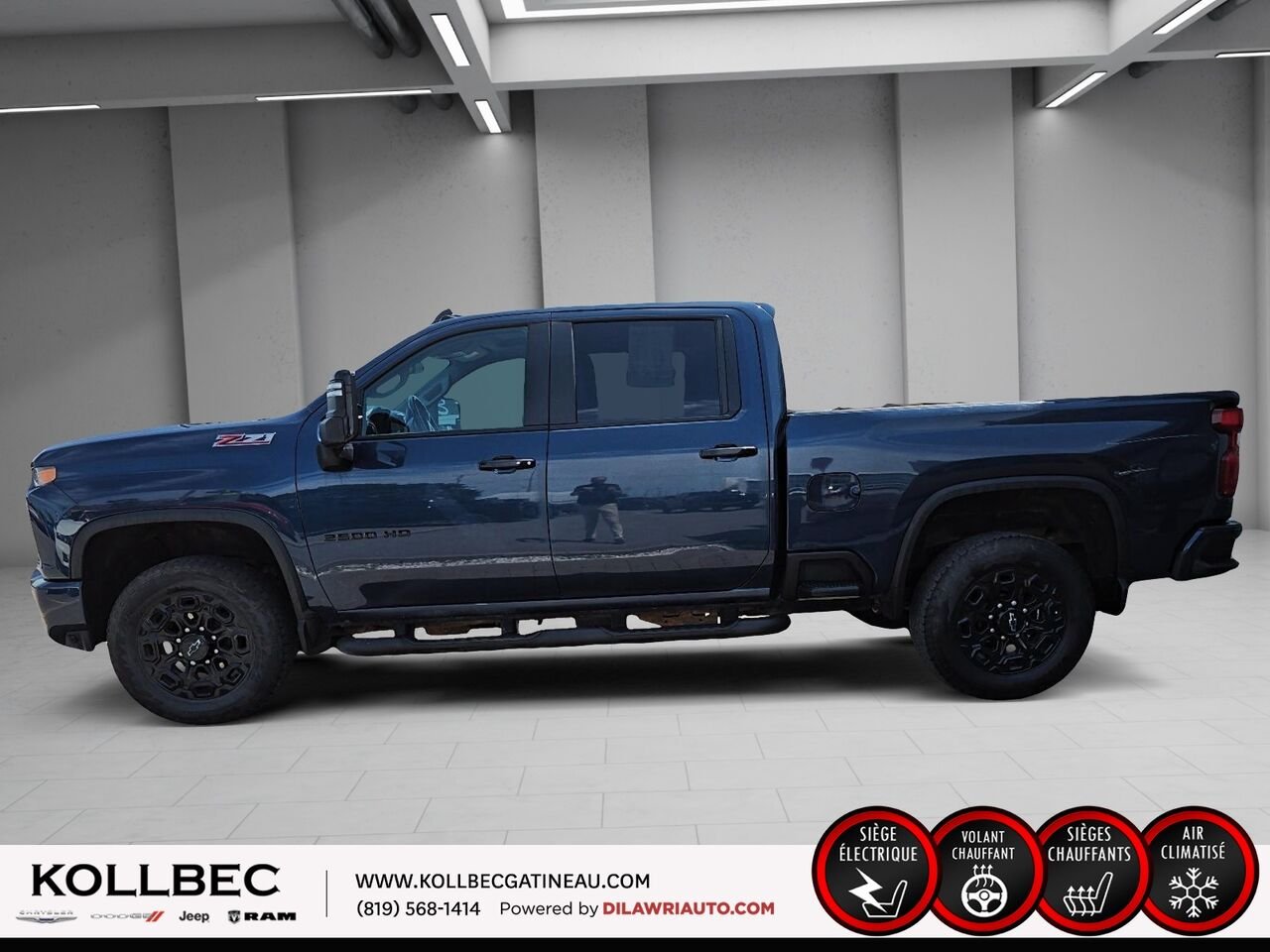 CHEVROLET SILVERADO 2500HD 26461 | LT Z71 CrewCab 4x4 2023 Bleu Gatineau - photo #19