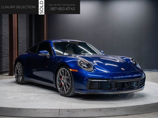 2020 Porsche 911 2020 Blue