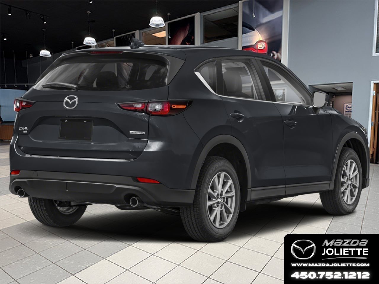 2025 Mazda CX-5 Jet Black Mica Notre-Dame-des-Prairies - photo #2