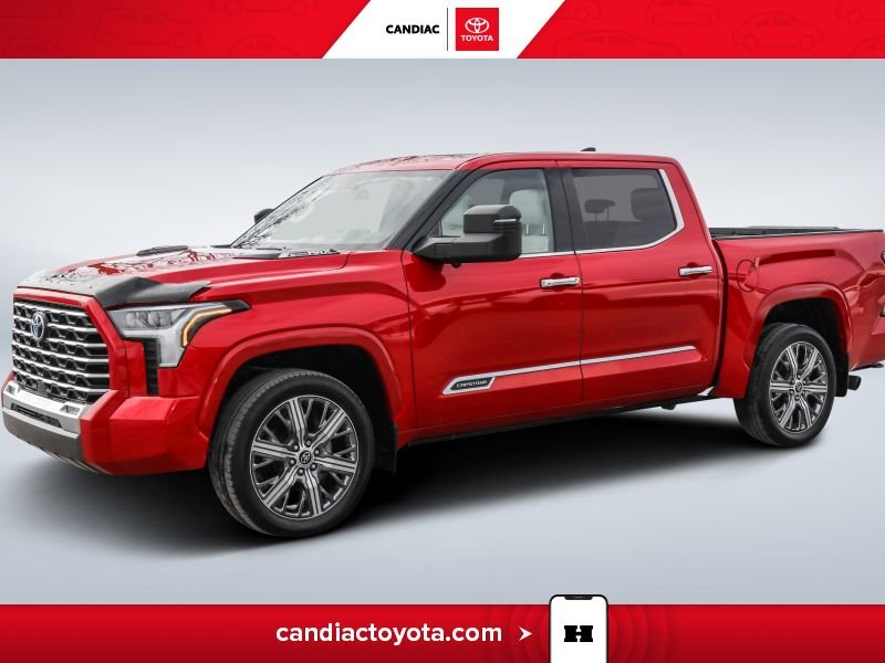 2023 Toyota Tundra Red Blainville - photo #2