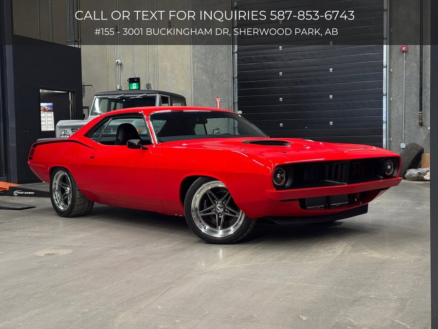 1973 Plymouth Barracuda 1973 Red