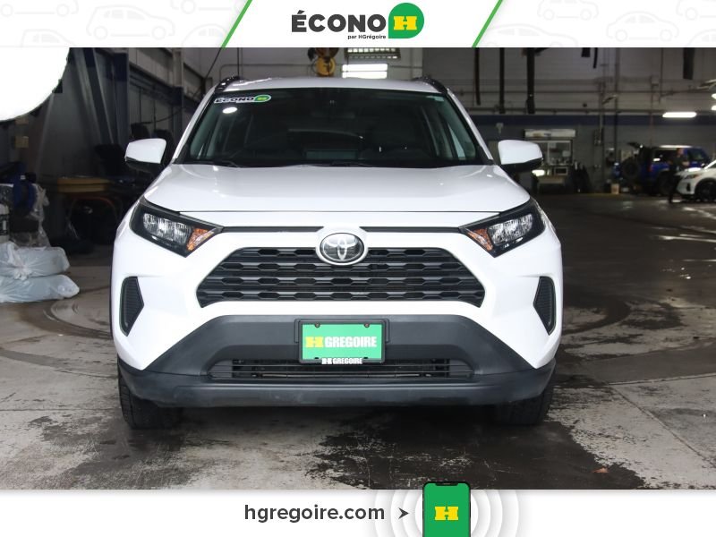 Toyota Rav 4 820743 | LE AWD A/C GR ÉLECT MAGS CAM RECUL BLUETOOTH 2019 Blanc Laval - photo #1