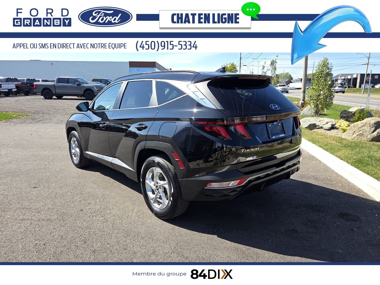 Hyundai Tucson 2023 Noir Granby - photo #4