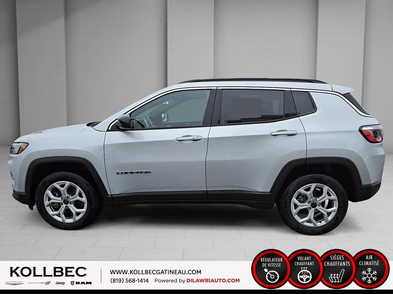 2025 Jeep Compass 26101 | North 4x4 Silver Gatineau - photo #18