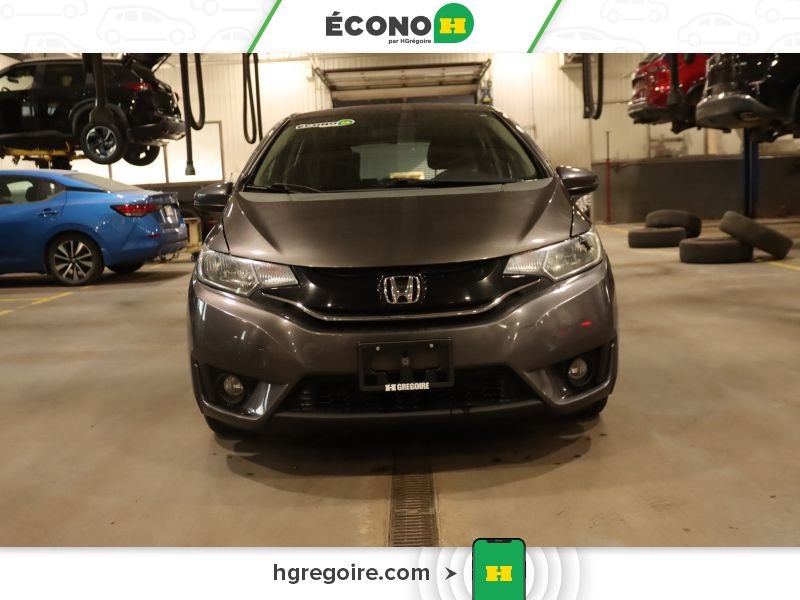Honda Fit 821506 | EX-L AUTO A/C CUIR TOIT NAV MAGS 2015 Gris Laval - photo #1