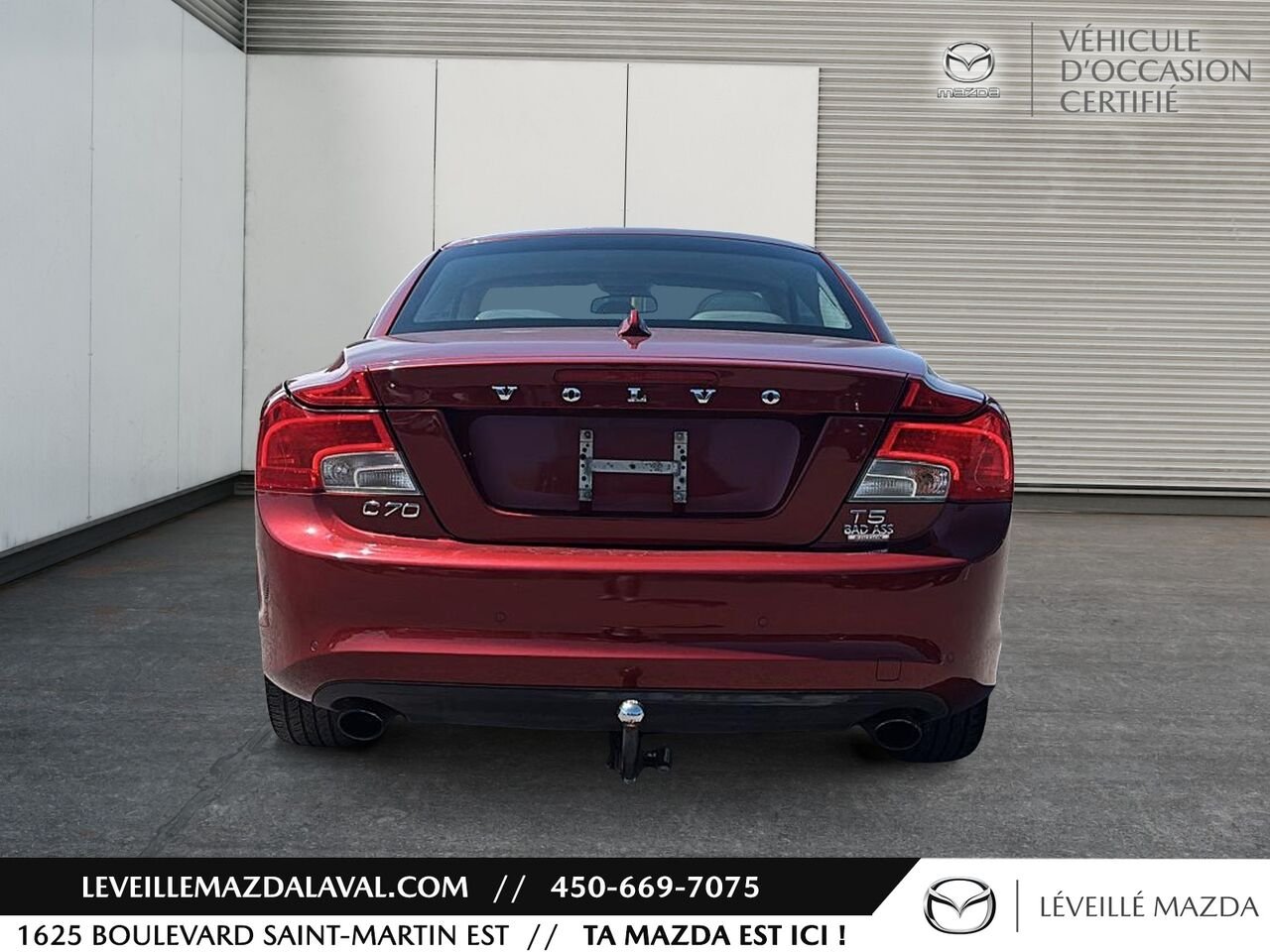 Volvo C70 Décapotable 2 portes T5 2012 Rouge Laval - photo #5