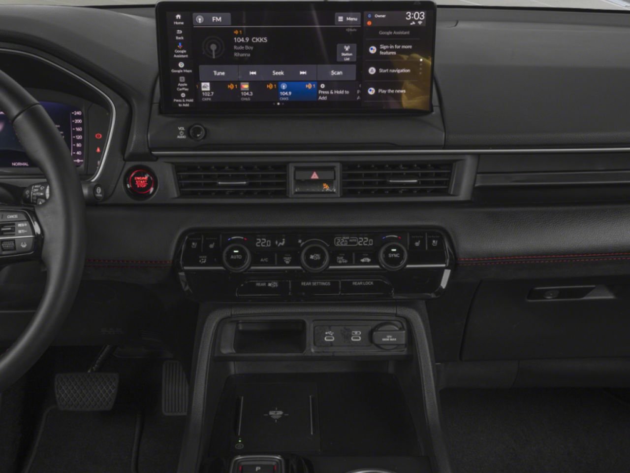 2026 HONDA Pilot Black Edition Traction Intégrale Radiant Red Metallic II Val-d'Or - photo #5