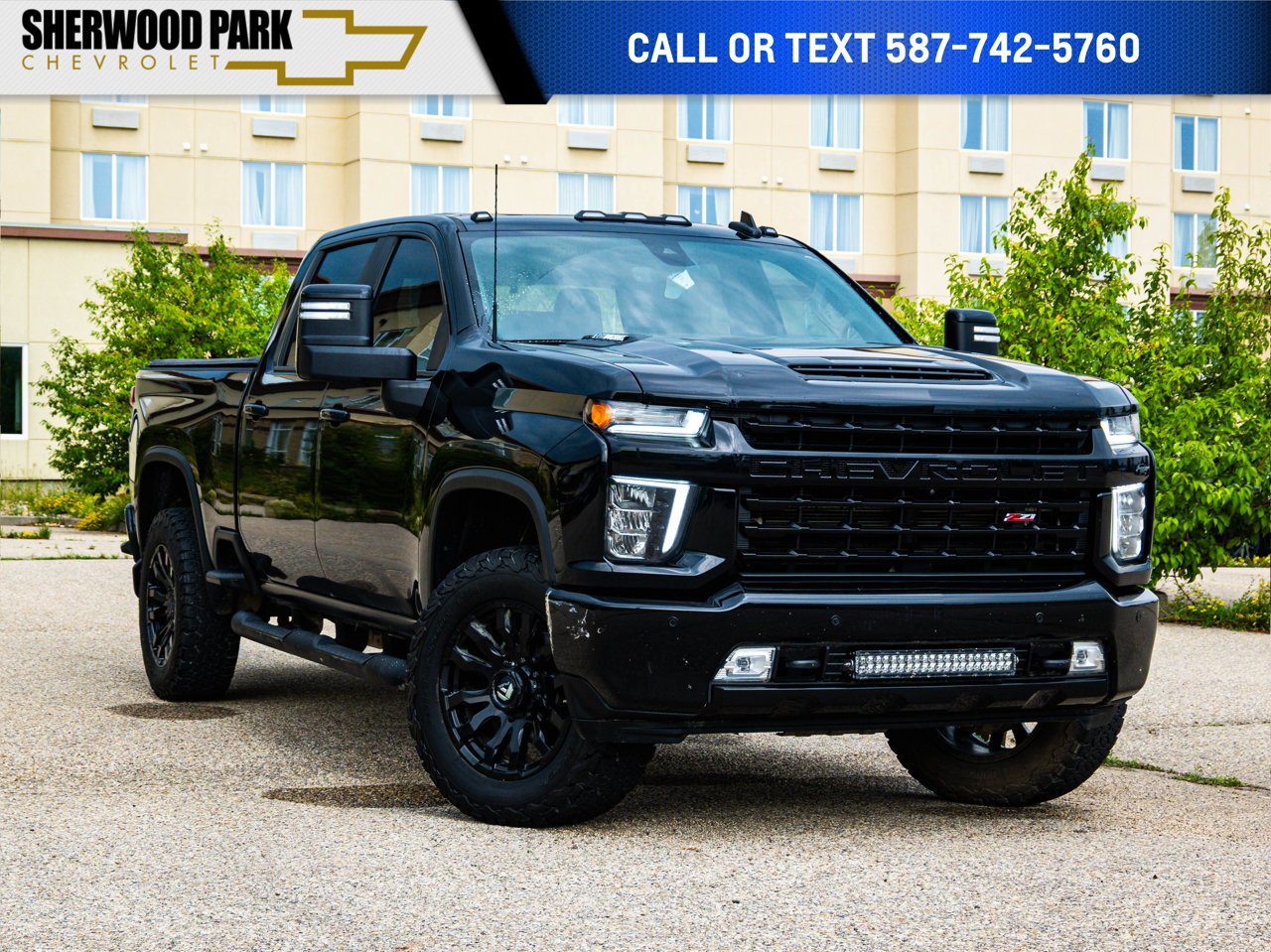 2022 Chevrolet Silverado 3500HD 4WD Crew Cab 159 LTZ Black Sherwood Park - photo #0