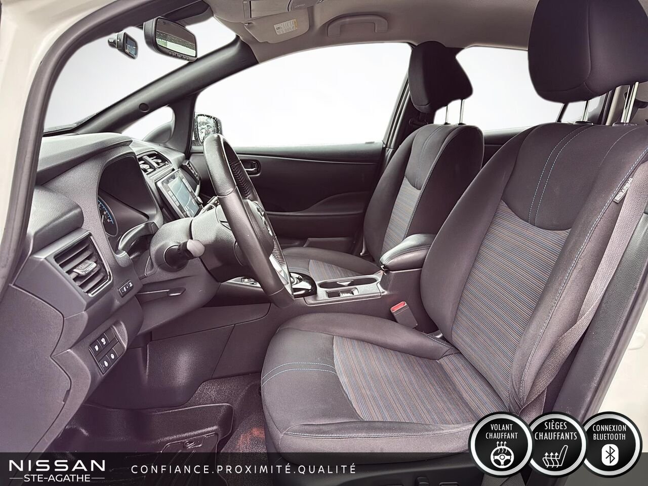 Nissan LEAF 2021 Blanc Saint-Jérôme - photo #6