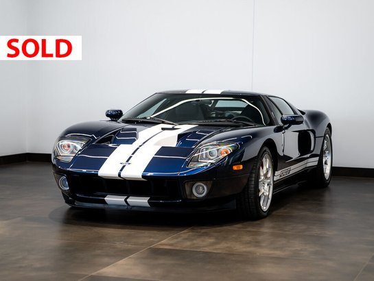 Ford GT 2006 2006 Bleu