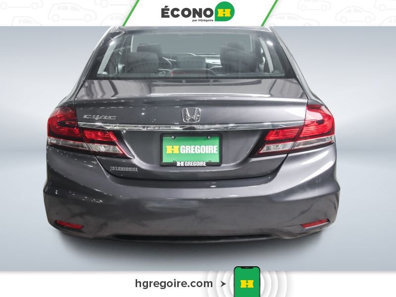 Honda Civic 821030 | EX AUTO A/C TOIT GR ELECT MAGS CAM RECUL 2015 Gris Laval - photo #5