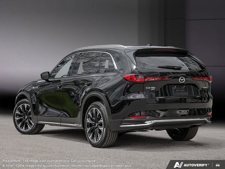 Mazda CX-90 hybride rechargeable 2026 2026 Noir de jais mica