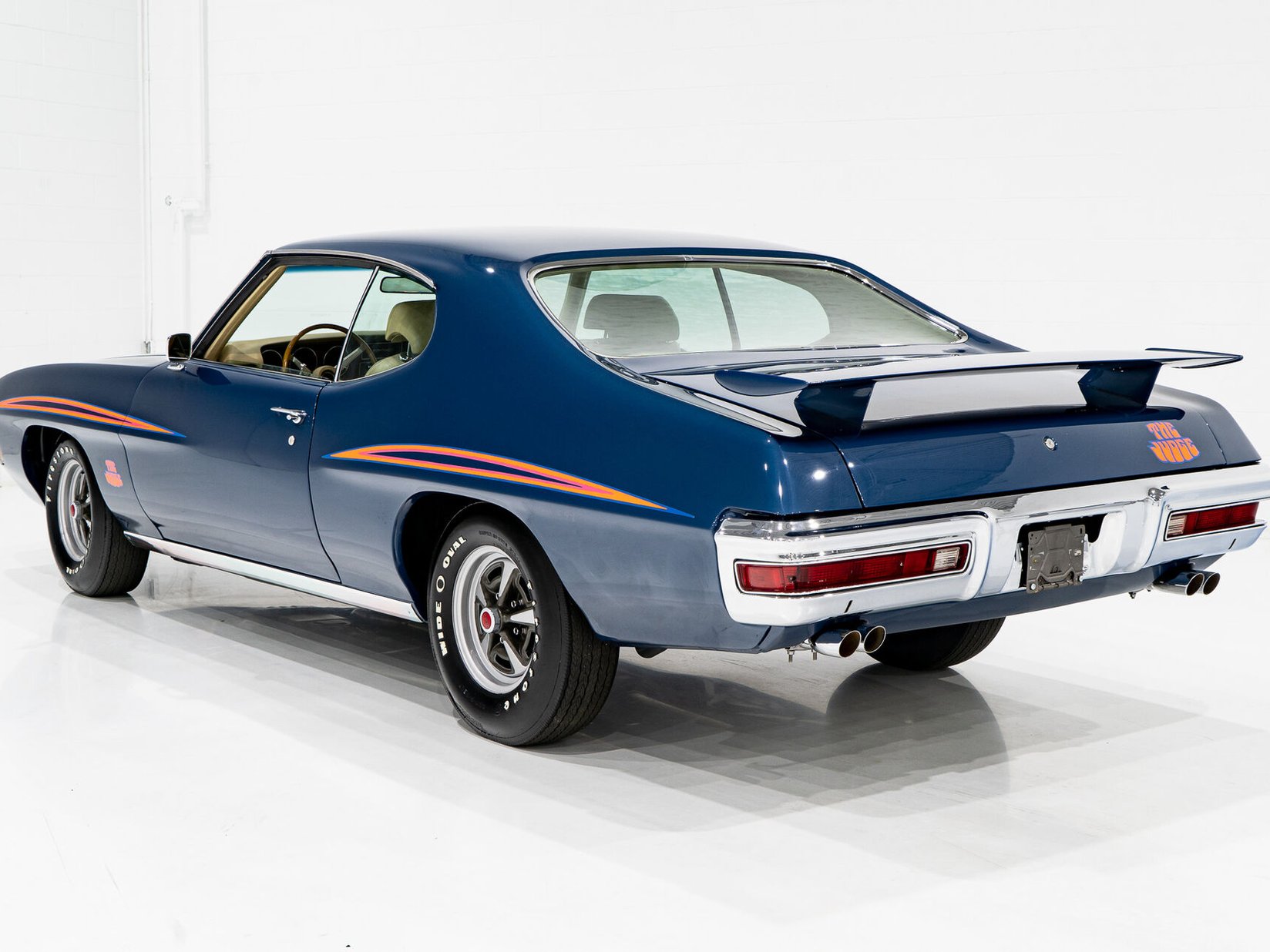 Pontiac GTO The Judge Matching# Ram Air III 4-speed **PRIX EN USD** 1970 Bleu Montréal - photo #24