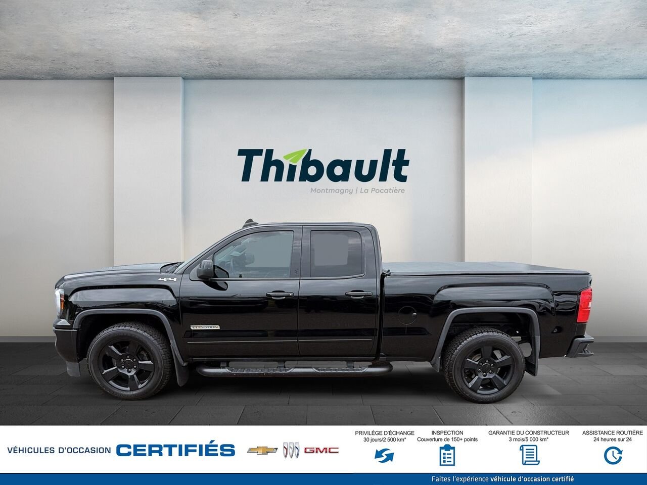 2018 GMC SIERRA K1500 Cabine double 4RM 143,5 po Black Montmagny - photo #4