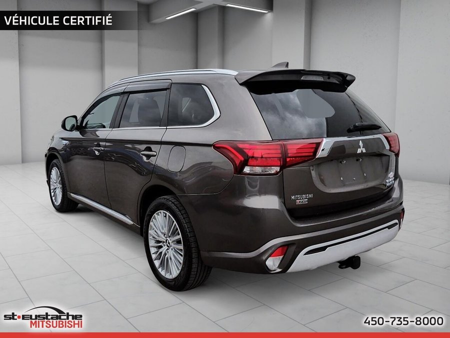 Mitsubishi Outlander PHEV SE AWC-SIÈGES ET VOLANT CHAUFFANT-CUIR/SUÈDE 2019 Brun