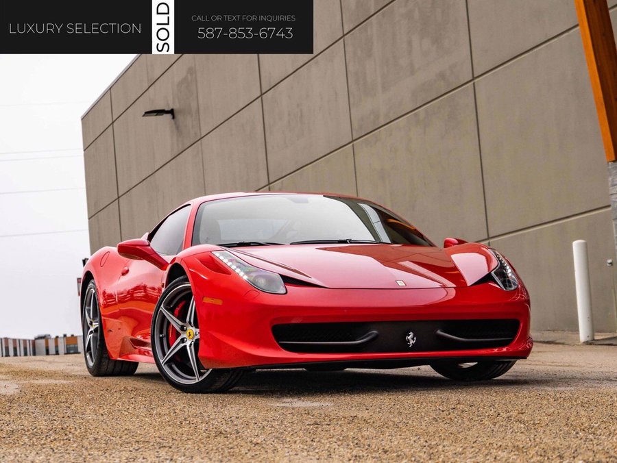 2013 Ferrari 458 Italia 2013 Red