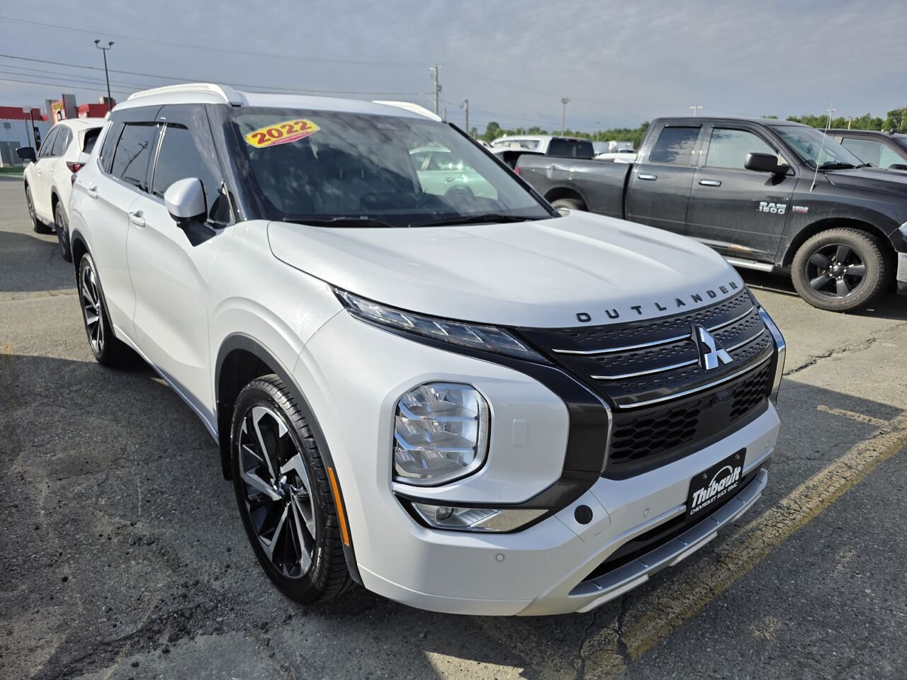 2022 Mitsubishi Outlander GT S-AWC White Rouyn-Noranda - photo #5