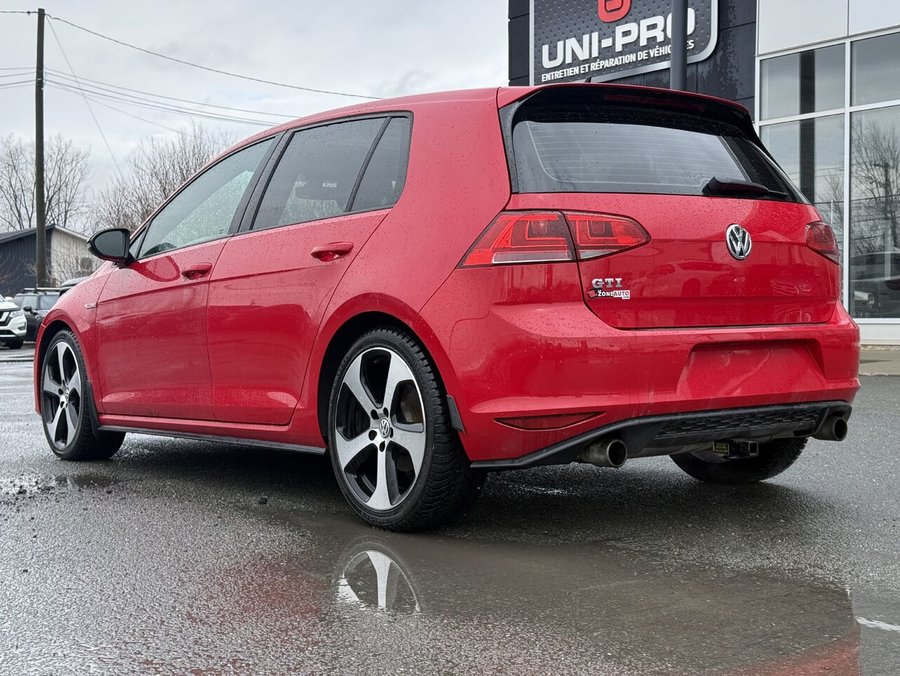 Volkswagen Golf GTI 2017 2017 Rouge
