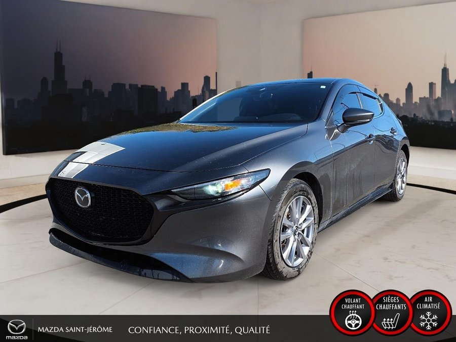 Mazda Mazda3 Sport GS | AWD | AUTOMATIQUE | i-ACTIV | MAGS | 2022 Gris