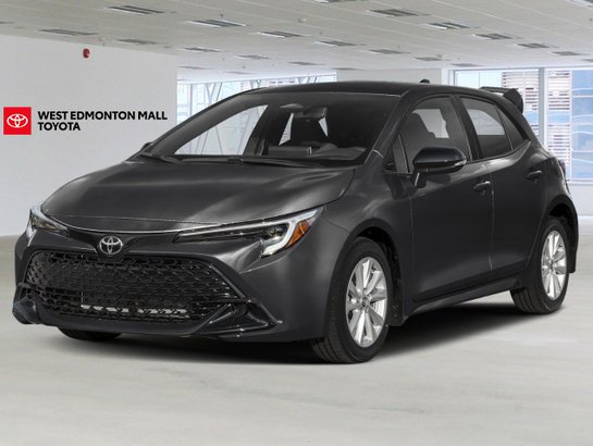 2026 Toyota Corolla Hatchback 2026 Midnight Black Metallic