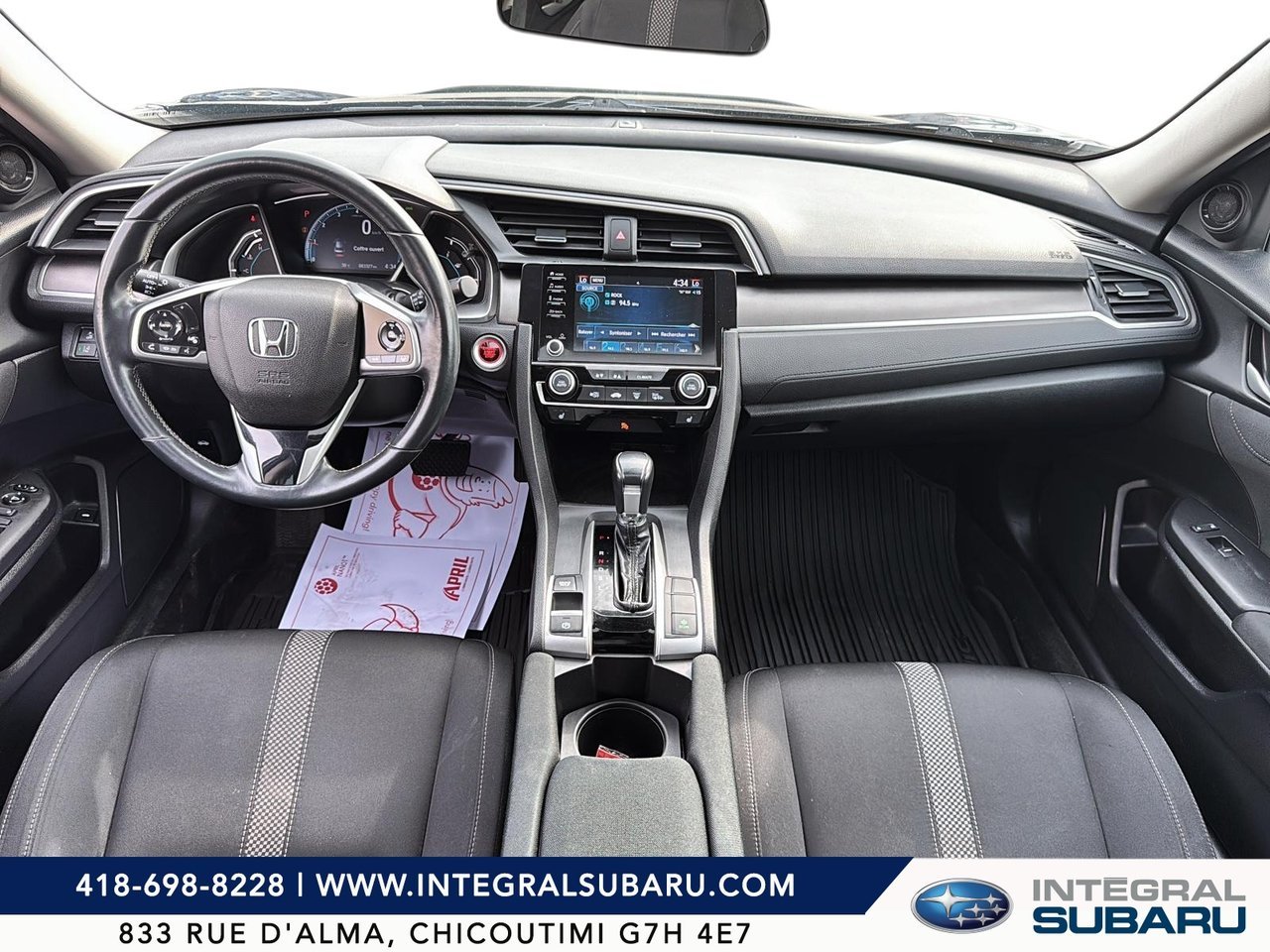 2021 Honda Civic Sedan VIN 2HGFC2F79MH004651 Grey Chicoutimi - photo #10