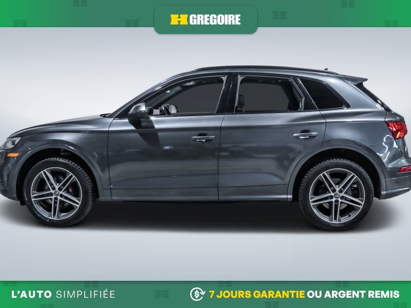 Audi SQ5 729773 | Technik AWD AUTO AC CUIR TOIT NAV MAGS CAM RECULE 2019 Gris Laval - photo #4