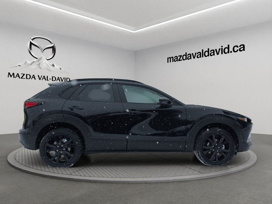 2026 Mazda CX-30 GT turbo, awd, toit ouvrant, Écran 360 degré, Navigation, chargeur sans fil pour cellulaire Jet Black Mica