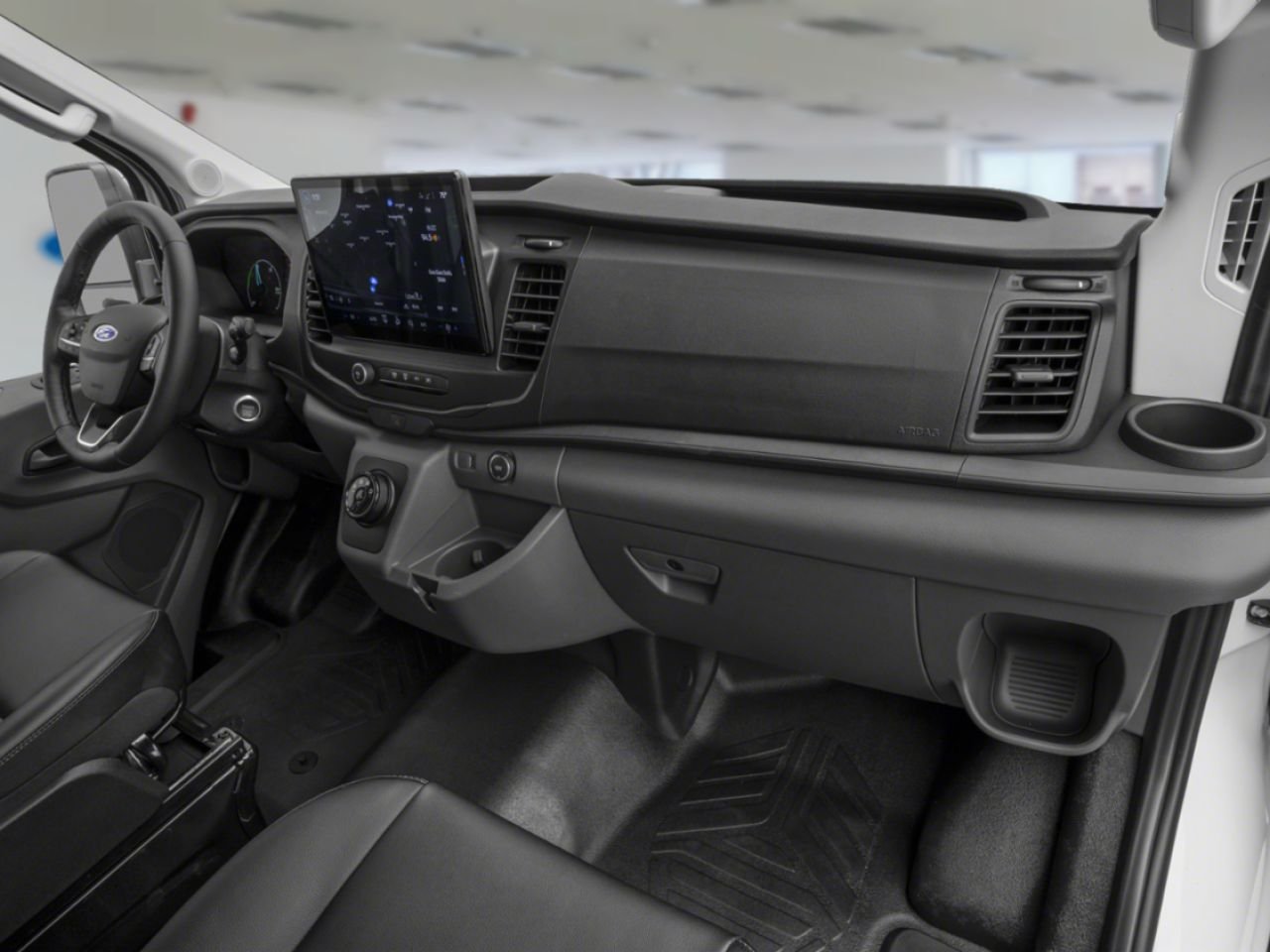 Ford E-Transit fourgonnette utilitaire 2025 Blanc Oxford Rouyn-Noranda - photo #6