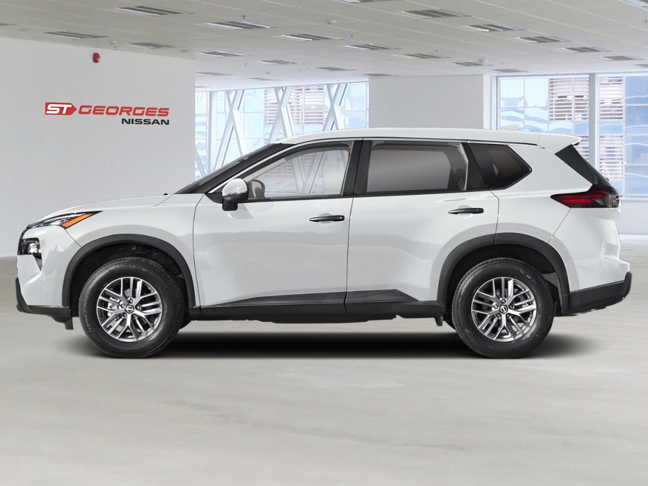 Nissan Rogue 2024 Blanc Saint-Georges - photo #1