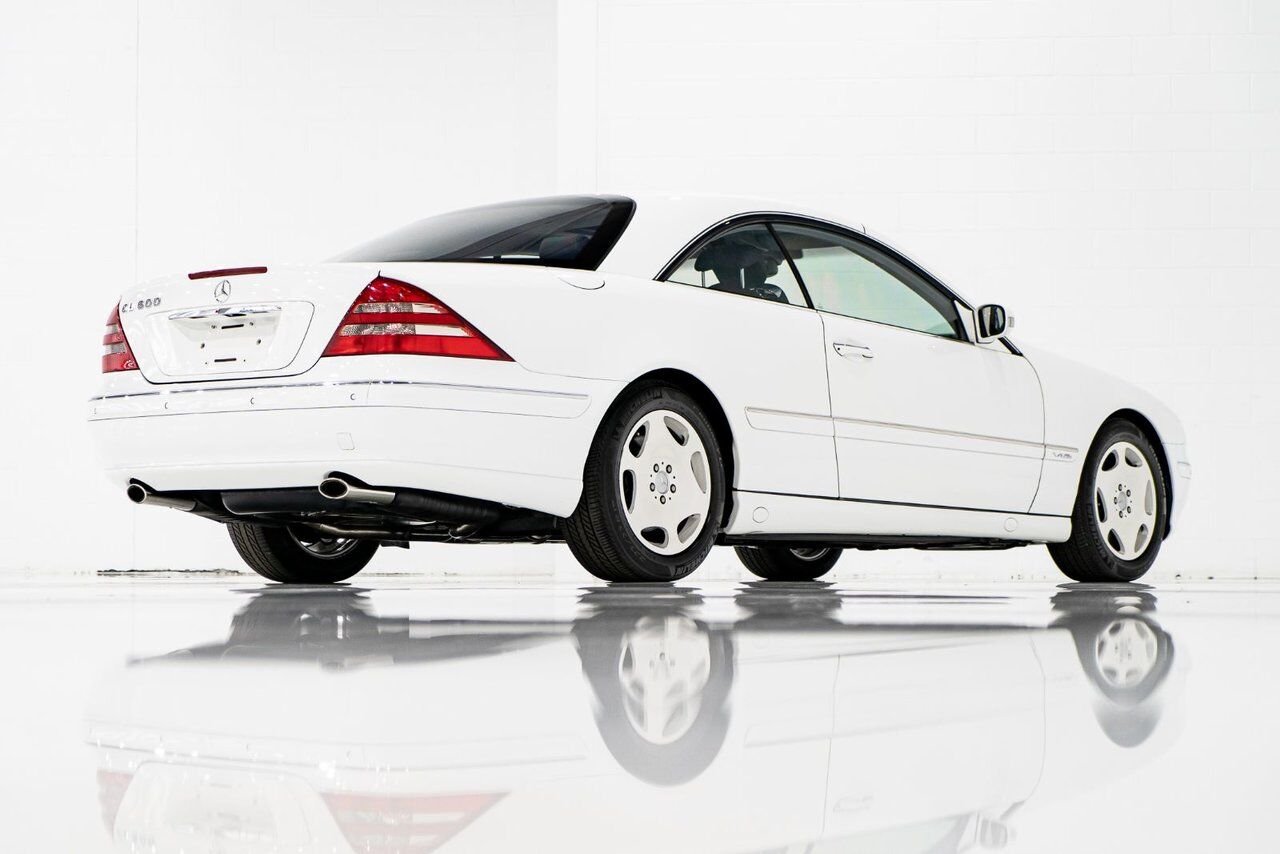 2001 Mercedes-Benz CL600 V12 over $120,000 original MSRP White Montreal - photo #34