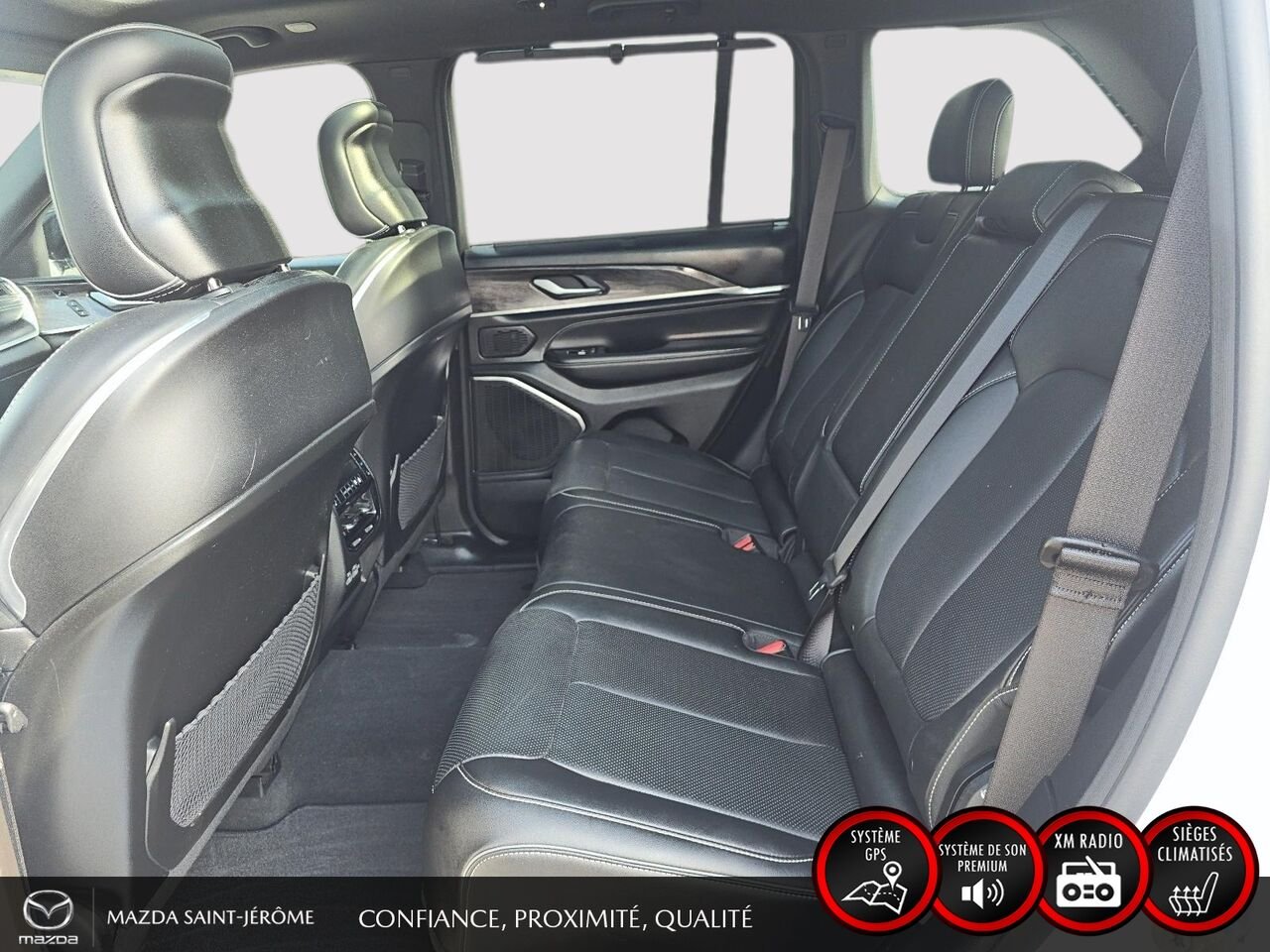 2023 Jeep Grand Cherokee Overland | TOIT PANORAMIQUE | CUIR | 4X4 | White Saint-Jérôme - photo #22