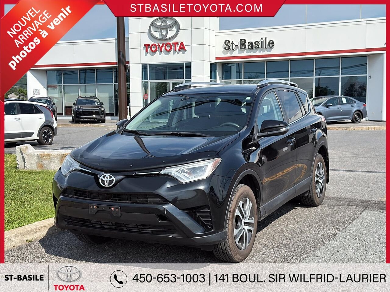 TOYOTA RAV4 2016 Noir Saint-Basile-le-Grand - photo #0