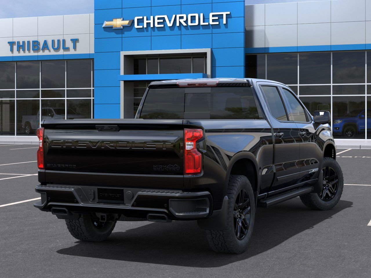 Chevrolet Silverado 1500 High Country 2025 Noir Granby - photo #3