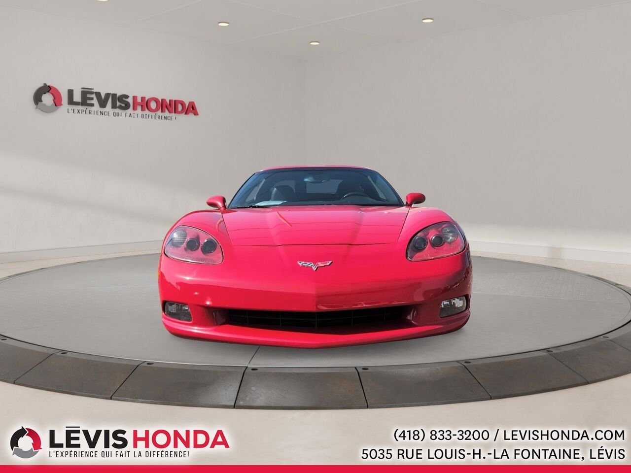 2007 Chevrolet Corvette 2dr Cpe Red Lévis - photo #2